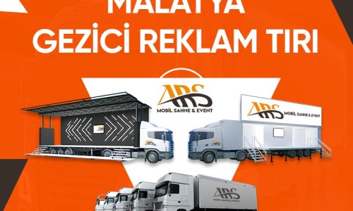 Malatya Gezici Reklam Tırı – Mobil Reklam Tırı