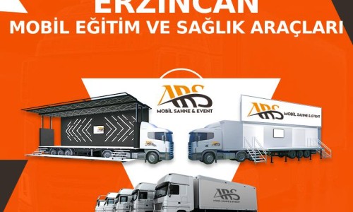 Erzincan Mobil Eğitim ve Sağlık Araçları