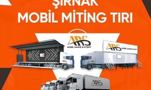 Şırnak Mobil Miting Tırı Şırnak Mobil Miting Tırı