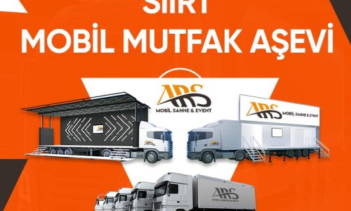 Siirt Mobil Mutfak Aşevi Siirt Mobil Mutfak Aşevi