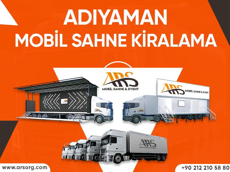 Adıyaman Mobil Sahne Kiralama