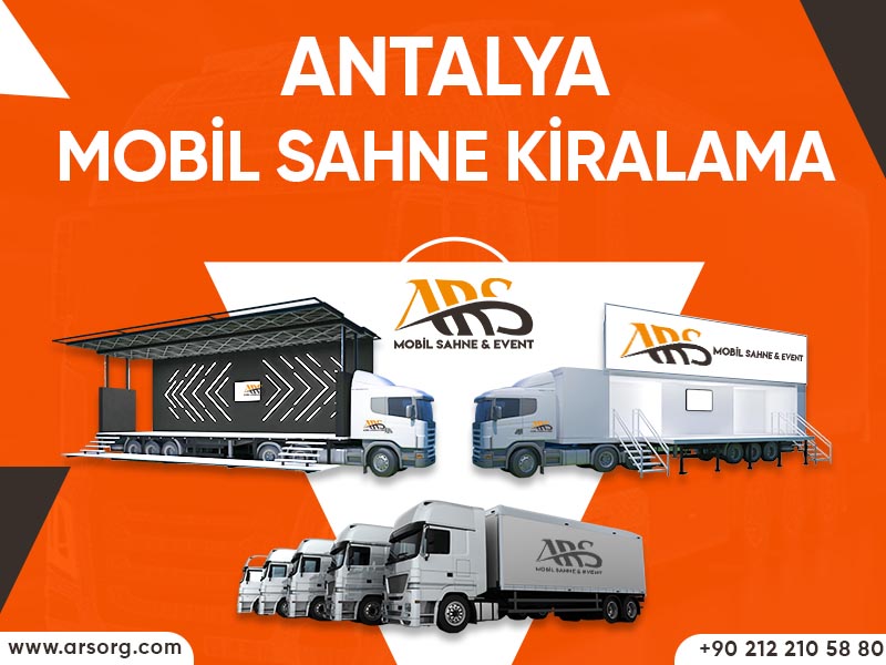 Antalya Mobil Sahne Kiralama