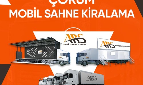 Çorum Mobil Miting Tırı Çorum Mobil Miting Tırı