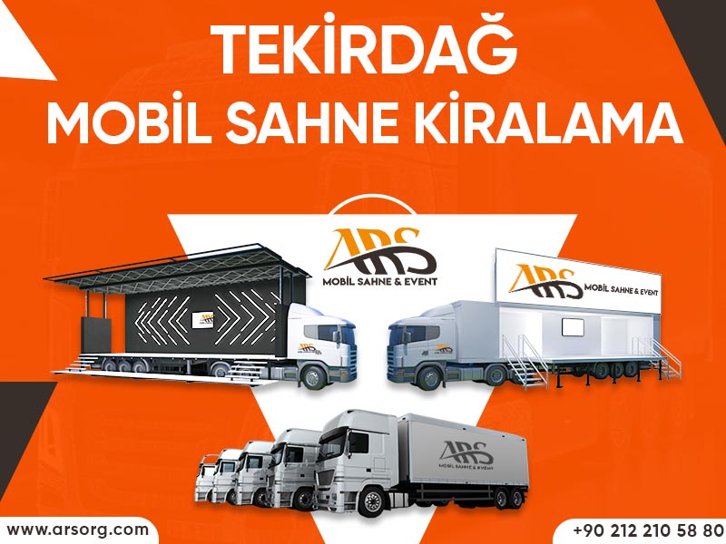 Tekirdağ - Mobil Sahne Kiralama