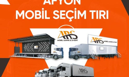 Afyon Mobil Seçim Tırı Afyon Mobil Seçim Tırı