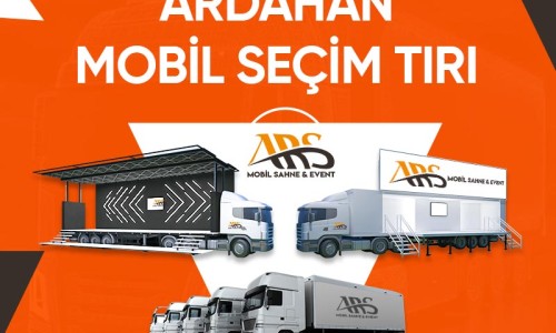 Ardahan Mobil Seçim Tırı Ardahan Mobil Seçim Tırı
