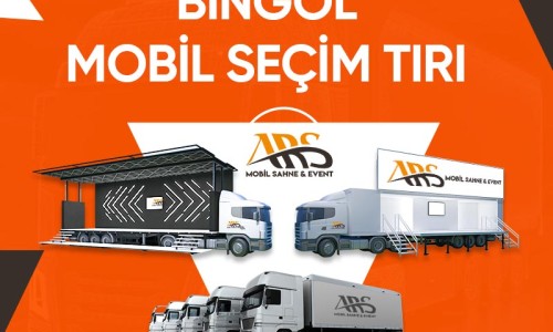 Bingöl Mobil Seçim Tırı Bingöl Mobil Seçim Tırı