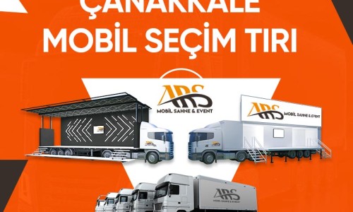 Çanakkale Mobil Seçim Tırı Çanakkale Mobil Seçim Tırı