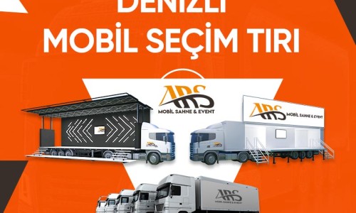 Denizli Mobil Seçim Tırı Denizli Mobil Seçim Tırı
