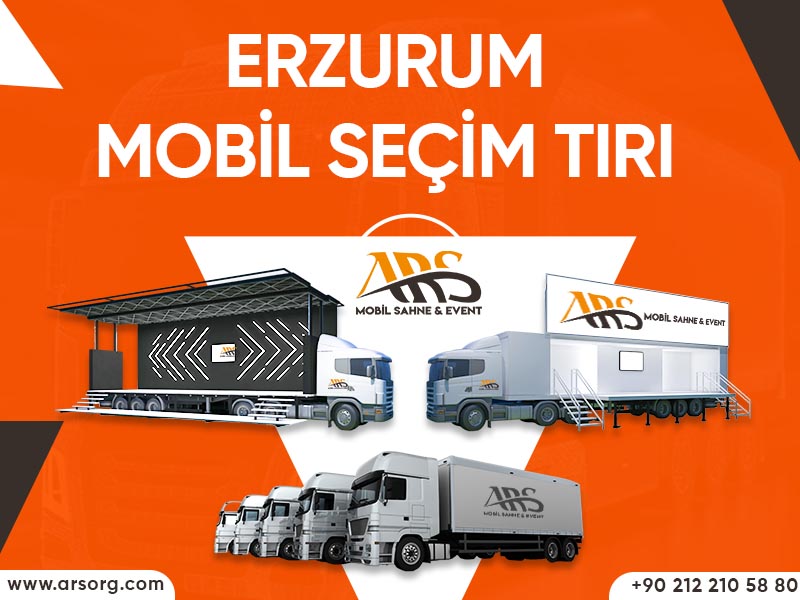 Erzurum Mobil Seçim Tırı