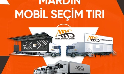 Mardin Mobil Seçim Tırı Mardin Mobil Seçim Tırı
