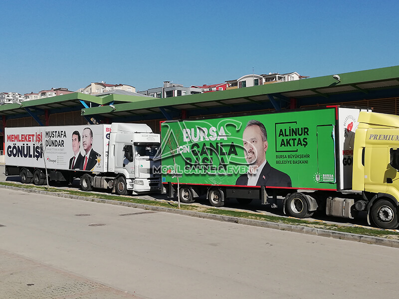Mobil Miting Tırı Kiralama Fırsatları