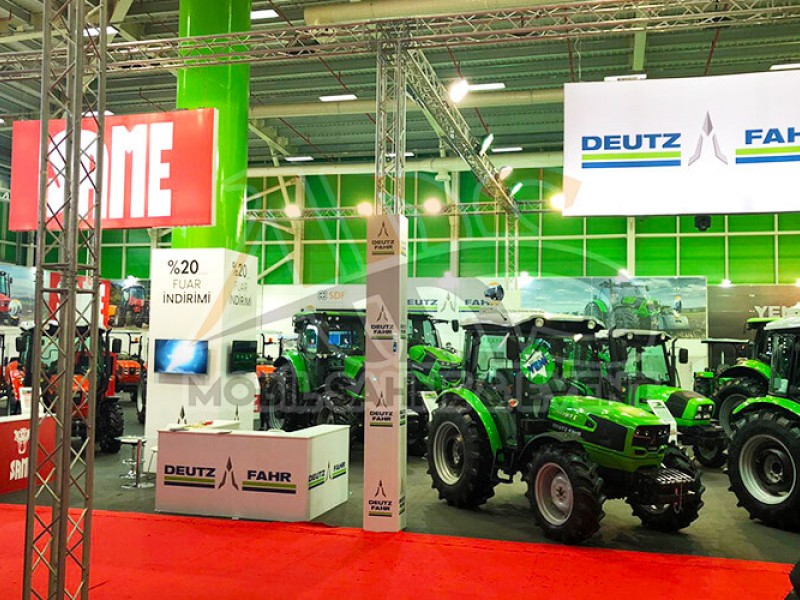 Tarım Fuarları İçin Mobil Stand Kiralama