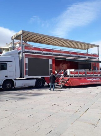 Mobil Seçim Tırı 